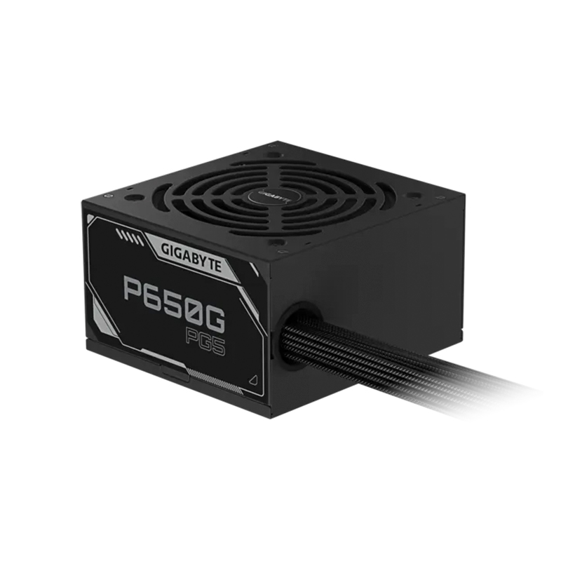 Fuente de alimentaci n Gigabyte P650G PCIE 5.1, 650W, ATX, 80 Plus Gold.