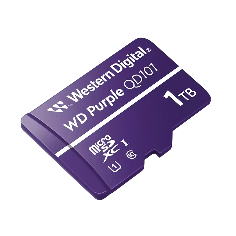 Memoria Flash microSD WD Purple SC QD101, 1TB, Tipo: microSDXC, SDA 6.0