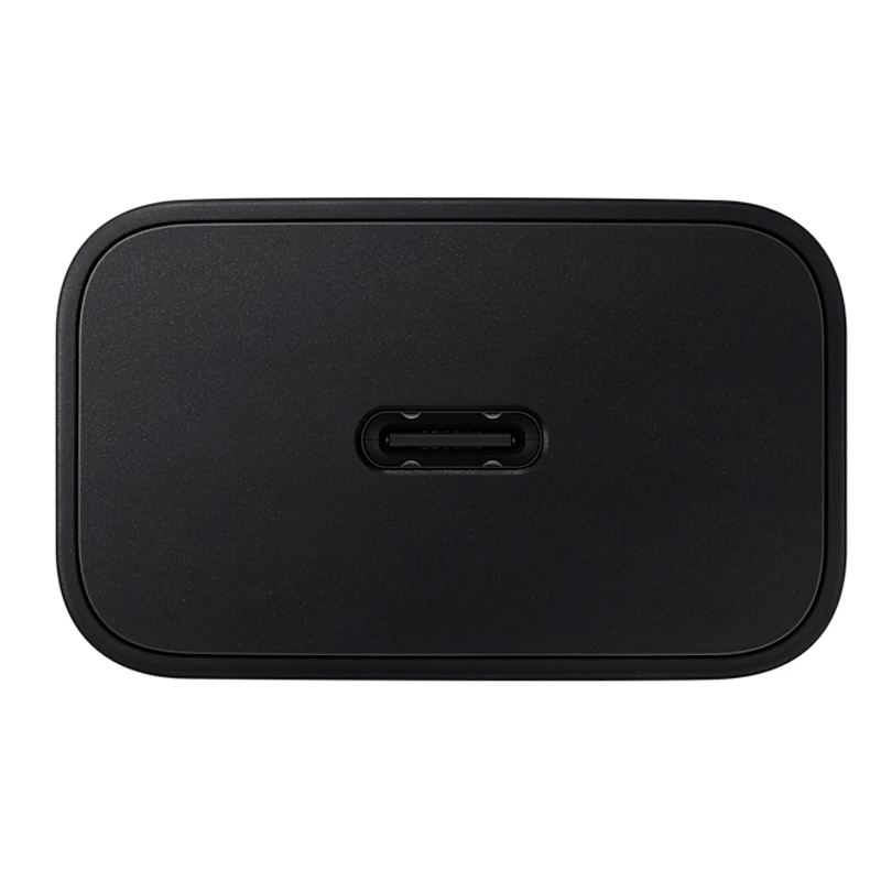 Adaptador de corriente SAMSUNG Travel, hasta 25W, Interfaz USB-C, Color Negro