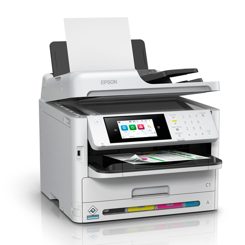 Multifuncional a color Epson WorkForce Pro WF-C5891, Imprime/Escanea/Copia/Fax/LAN/WiFi.