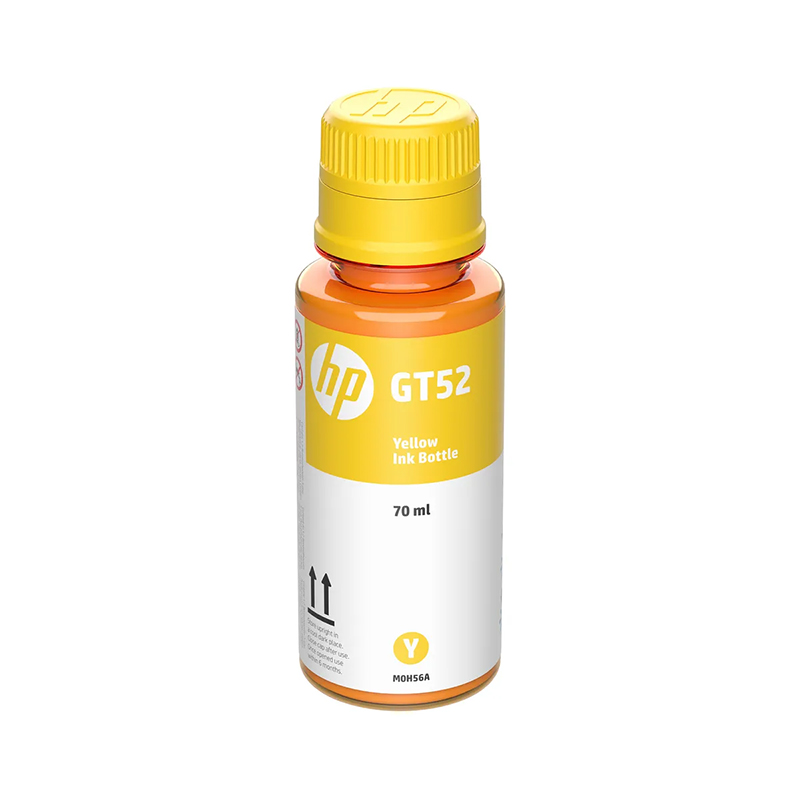 Botella de tinta original Amarillo HP GT52 (M0H56AL), 70ml.