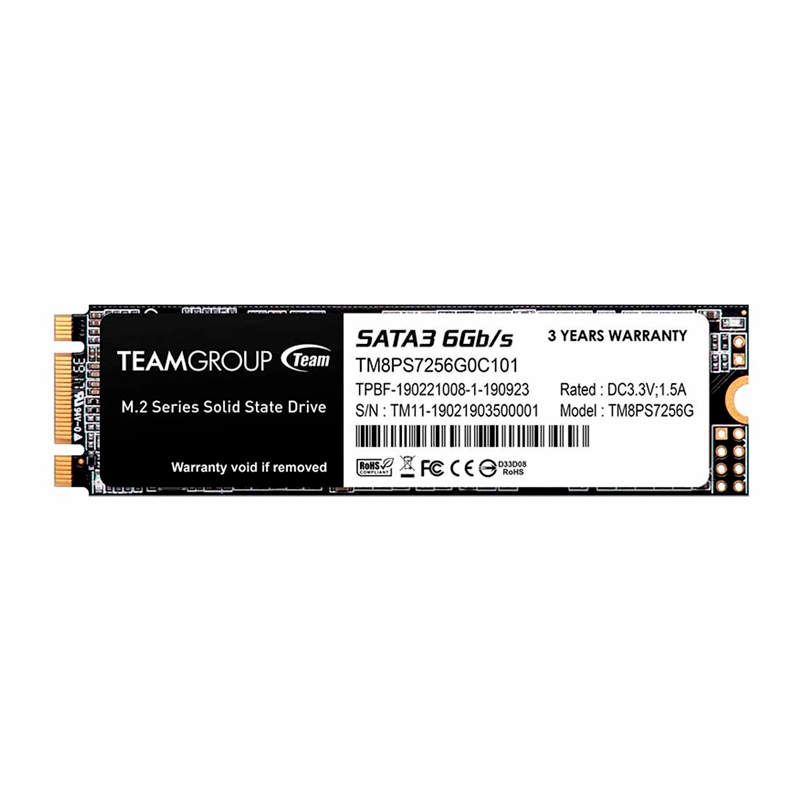 Unidad en estado solido TEAMGROUP 1TB MS30 M.2 2280 SATA III 6Gb/s