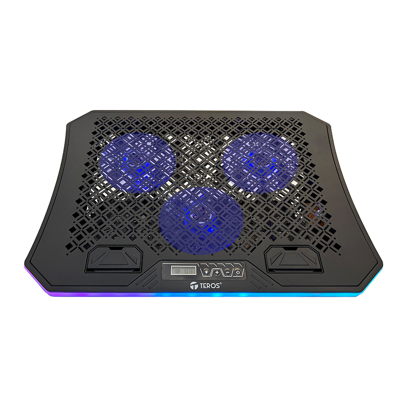 Cooler TEROS TE-7130N, compatible con notebooks de hasta 15.6, 3 fan de 11 cm