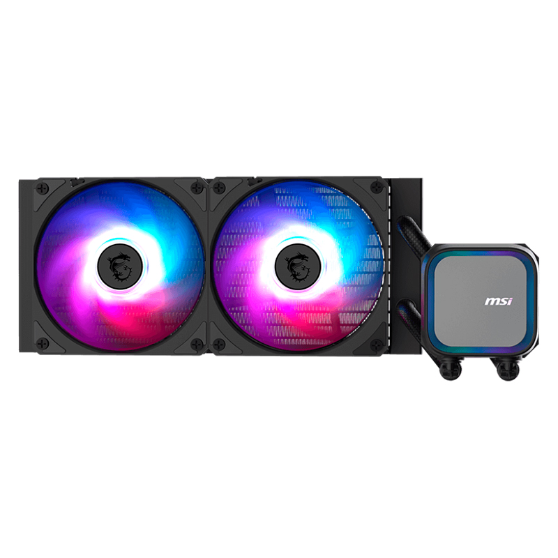 Refrigeracion líquida MSI MAG CORELIQUID A13 240 / BLACK / Cantidad de ventiladores: 2