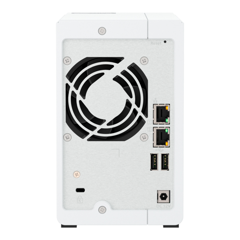 Servidor NAS QNAP TS-216G, ARM Cortex A55 4C/2GHz, 4GB RAM (On-Board), Bahias: 2x3.5 SATA