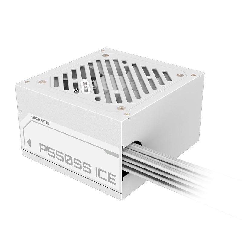 Fuente de alimentación Gigabyte P550SS ICE, 550W, 80 PLUS Silver, Formato ATX.