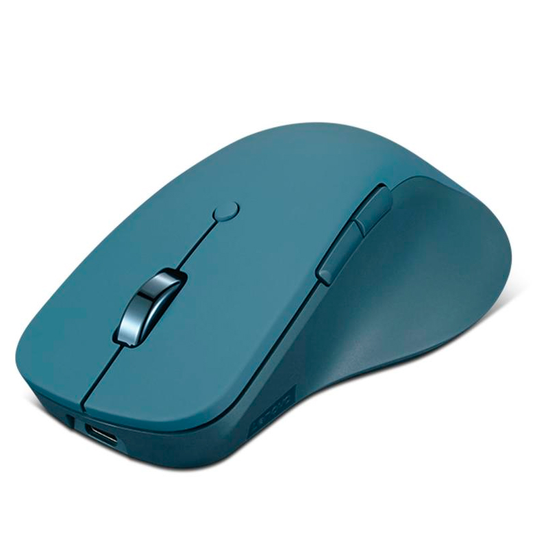 Mouse LENOVO Yoga Pro, Interfaz sensor óptico azul inalámbrico, 6 botones, verde azulado, miniatura 2