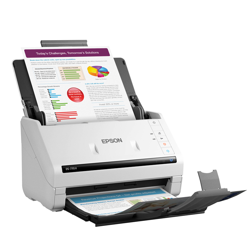 Escáner de documentos Epson DS-770 II USB 3.0 de alta velocidad, Sensor Optico Color (CIS), miniatura 1