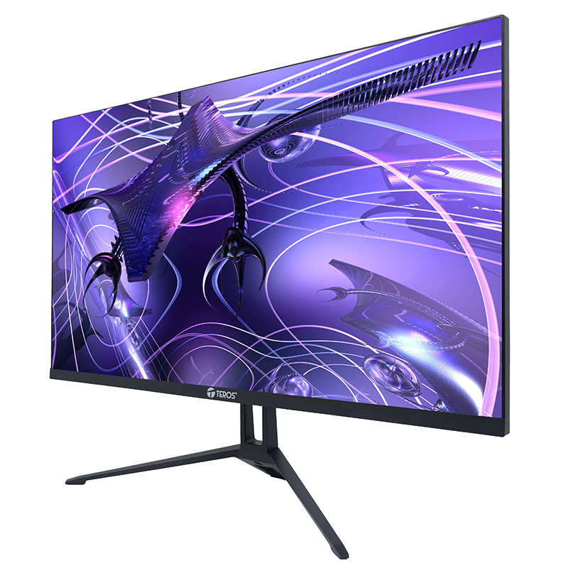 Monitor plano TEROS TE-2417S, 23.8 FHD IPS, 144Hz, 1ms, HDMI, DP, Audio out, Parlantes, miniatura 3