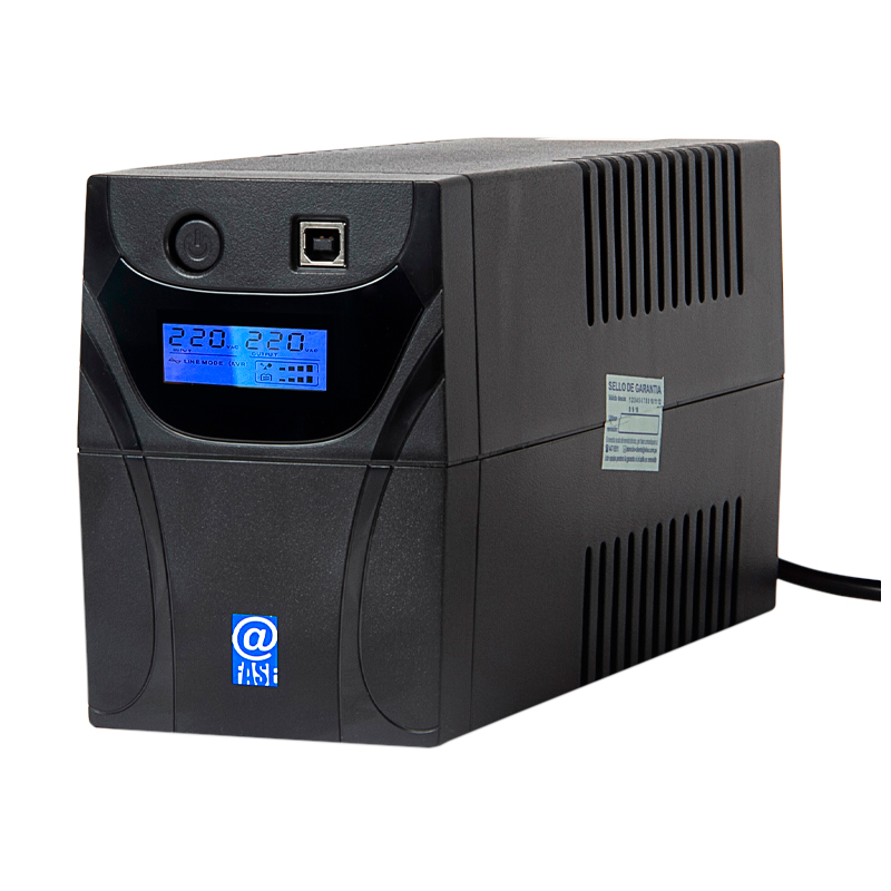 UPS Interactivo Elise @Fase, AUR-850-LCD-USB, 850VA / 480W, Puerto inteligente USB-HID., miniatura 2