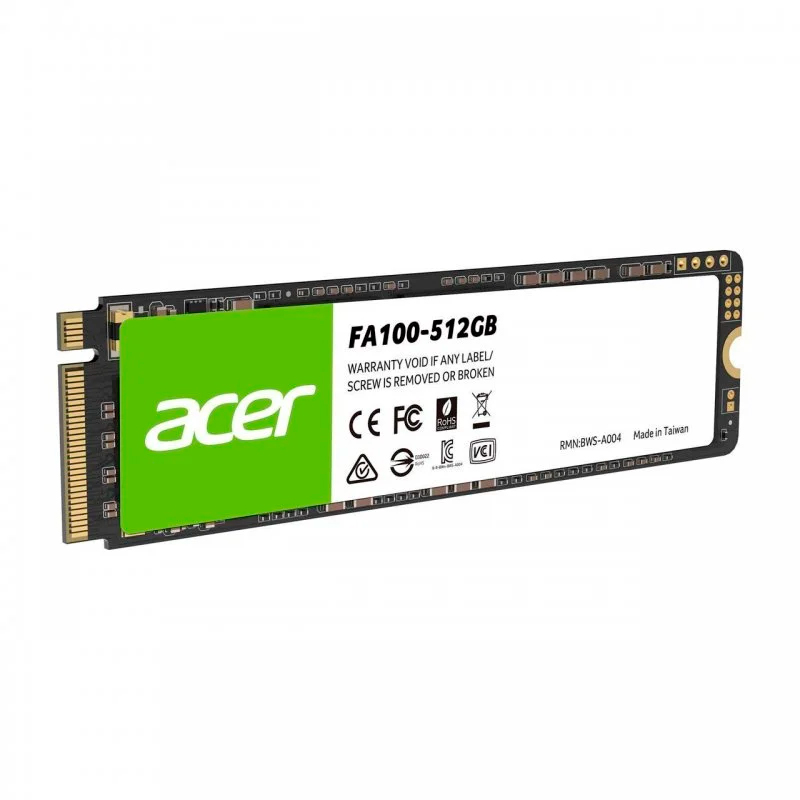 Unidad en Estado Solido (SSD) Acer FA100 512GB M.2 PCIe NVMe, miniatura 1