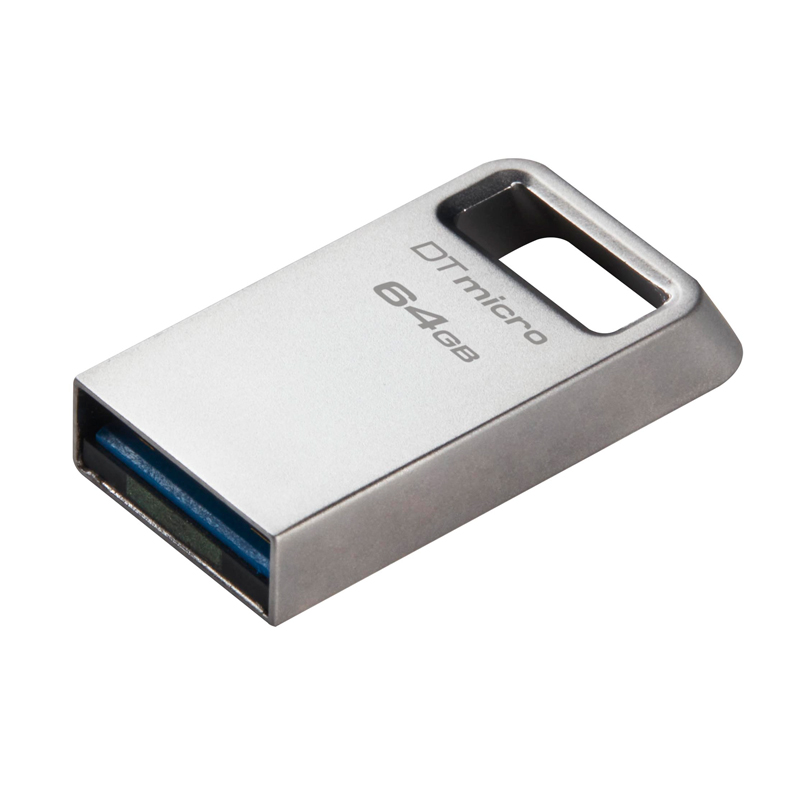 Memoria Flash Kingston DataTraveler Micro Unidad Flash USB Ultrapequeño con Metal Premium., miniatura 2