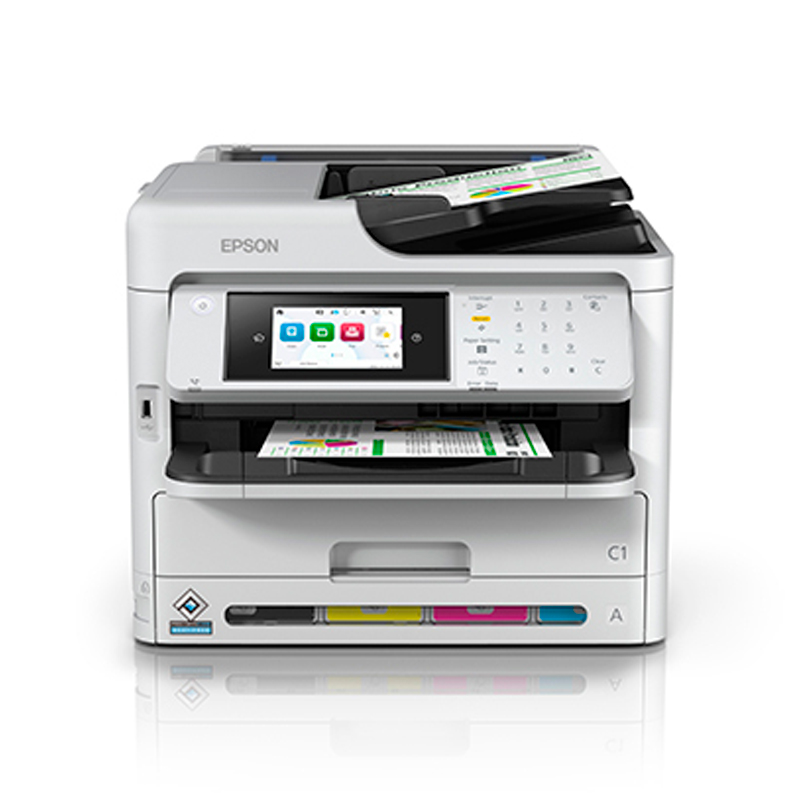 Multifuncional de tinta Epson WorkForce Pro WF-C5810, Imprime/Escanea/Copia/Fax/LAN/WiFi., miniatura 3
