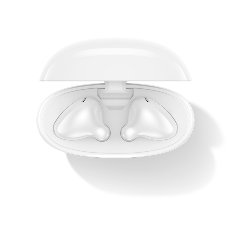 Auriculares estéreo inalámbricos con microfono Lenovo E310 independientes, color blanco, miniatura 1