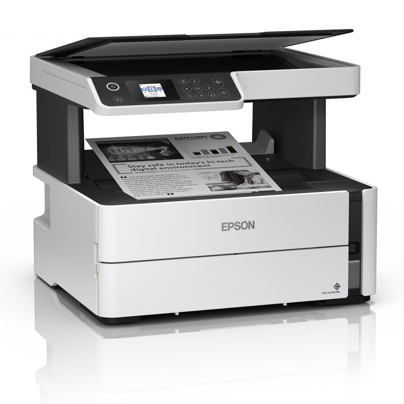 Multifuncional de tinta Epson EcoTank ET-M2170, imprime/escanea/copia, USB/LAN/WiFi., miniatura 2