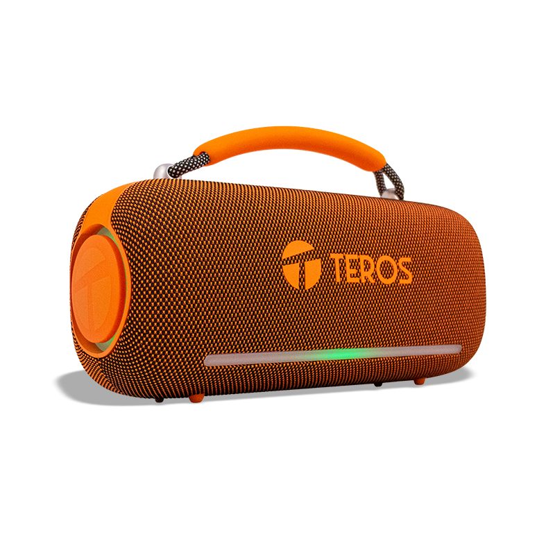 Parlante inalámbrico TEROS VIBE VB-6049OR, BT 5.3, 60W, 4000mAh, USB, Luces RGB, miniatura 3