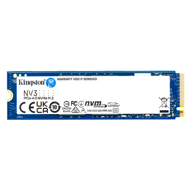 Unidad en estado solido Kingston 1000GB NV3 PCIe 4.0 NVMe M.2 SSD, miniatura 1