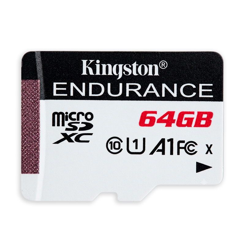 Tarjeta de memoria Kingston Endurance 64GB microSDXC, 95R/30W, C10/A1/UHS-I (solo Tarjeta), miniatura 1