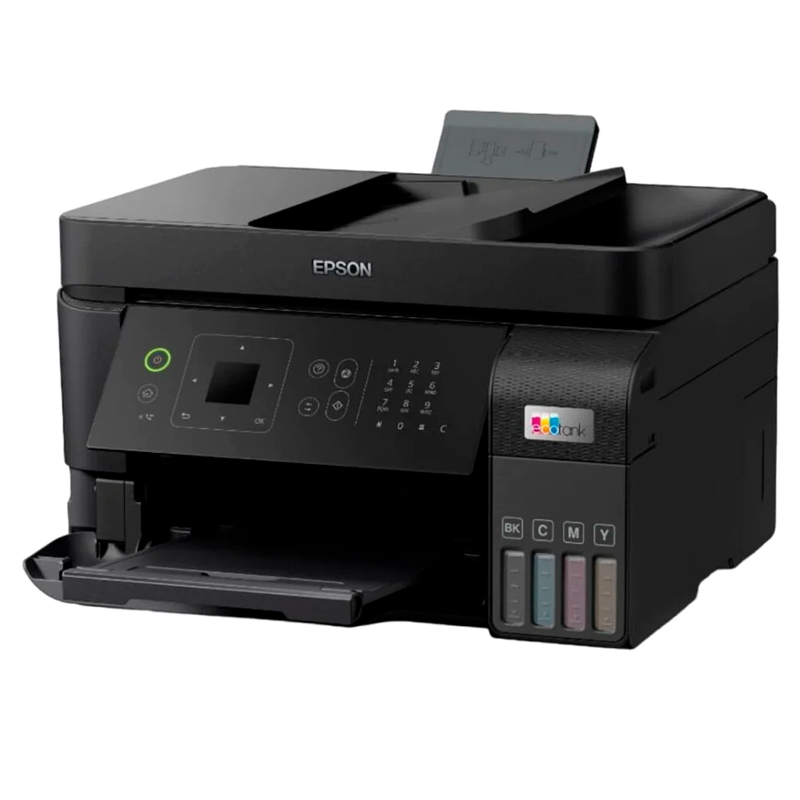 Impresora Multifuncional Epson EcoTank L5590, Imprime/Escanea/Copia/Fax/USB/LAN/Wi-Fi, miniatura 1