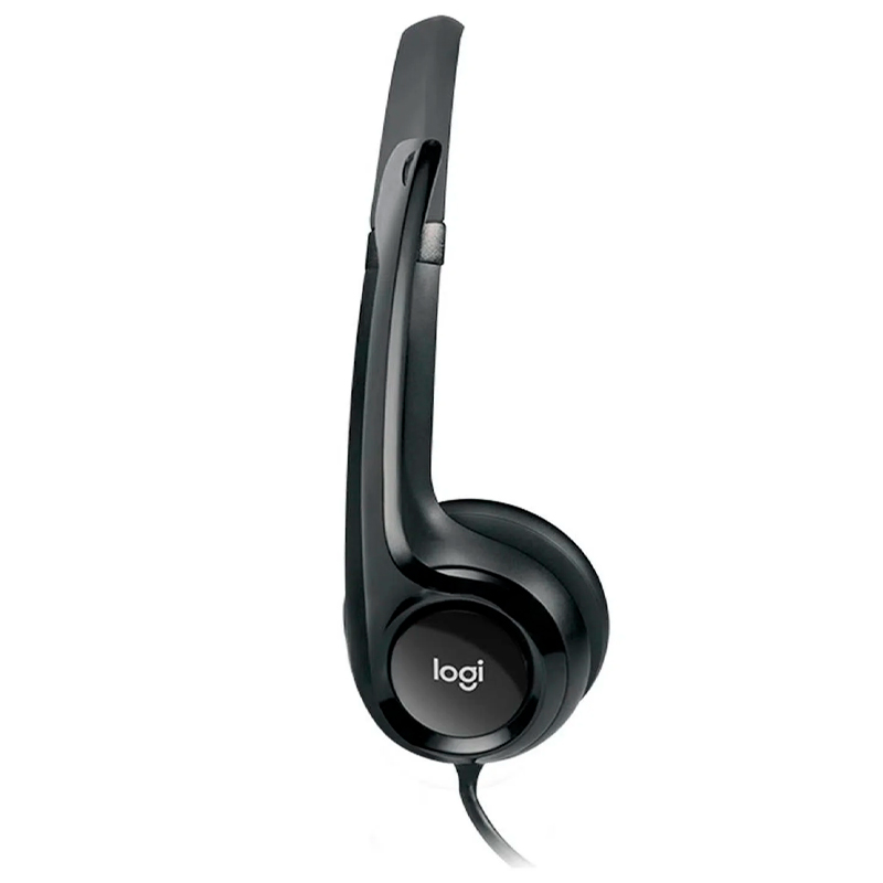 Auriculares Estereo (On-Ear) con microfono Logitech H390, Interfaz USB-A, Color negro, miniatura 1