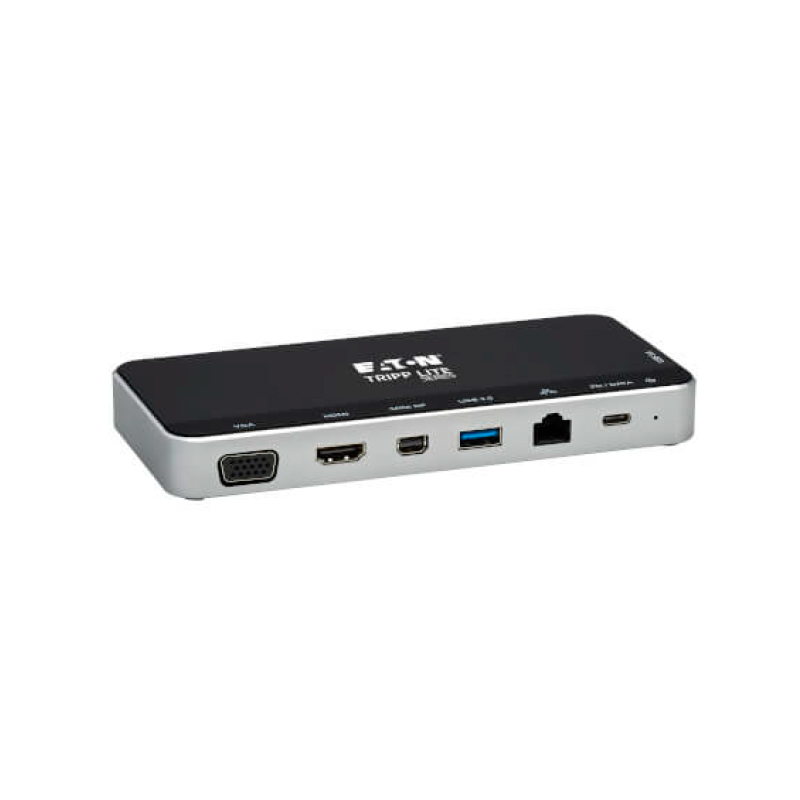 Estación de acoplamiento USB-C Tripp-Lite, HDMI/DP/mDP/VGA/RJ-45/USB-A/USB-C/USB-C PD/Data, miniatura 2