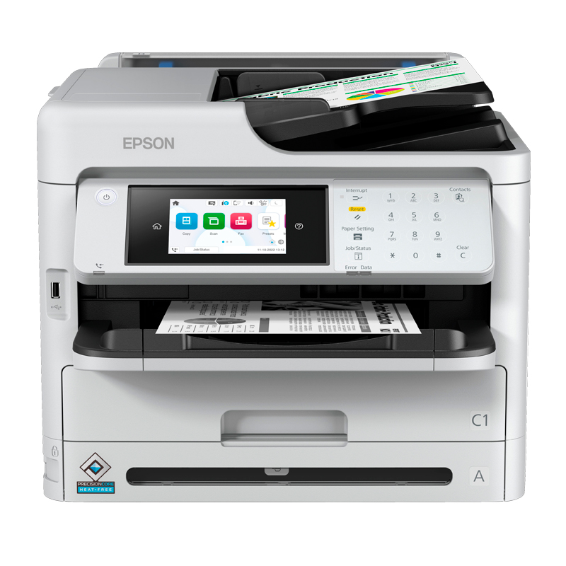 Impresora multifuncional EPSON WF-M5899, Imprime / Escanea / Copia / Fax / Lan / WiFi, miniatura 2