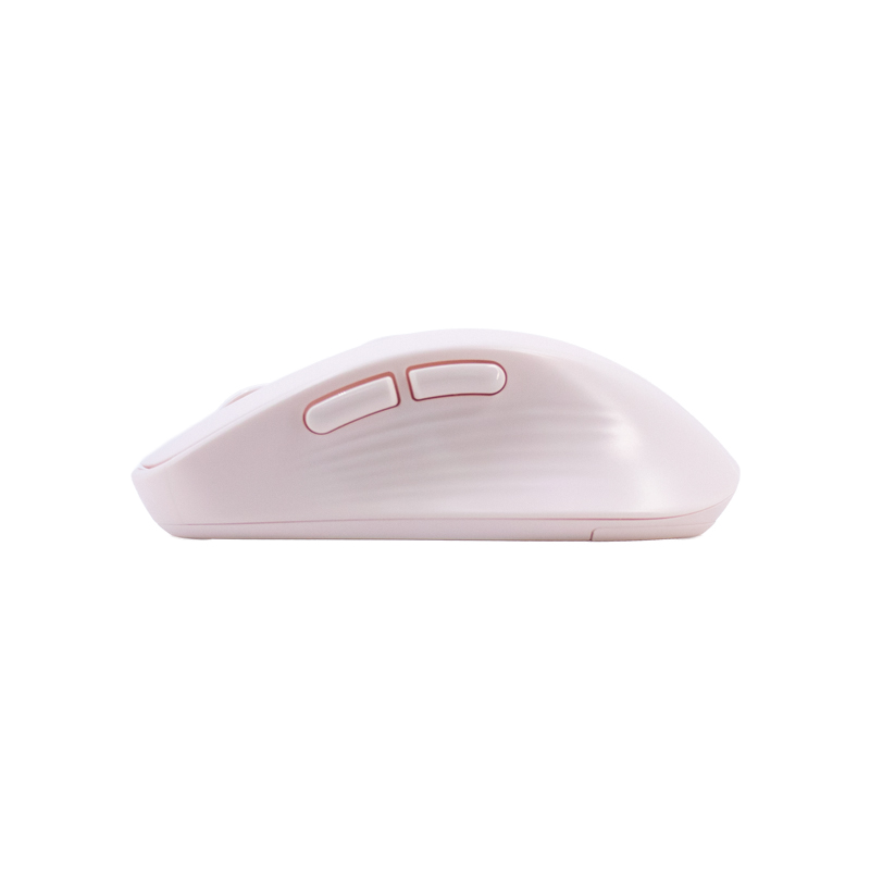 Mouse inalámbrico TEROS TE-1234S, 2.4GHz, 6 botones, USB, rosado, miniatura 3