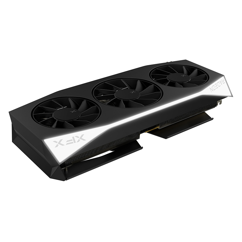 Tarjeta de video XFX Mercury AMD Radeon RX 9060 XT OC Gaming Edition, 16GB GDDR6, PCIe5, miniatura 1