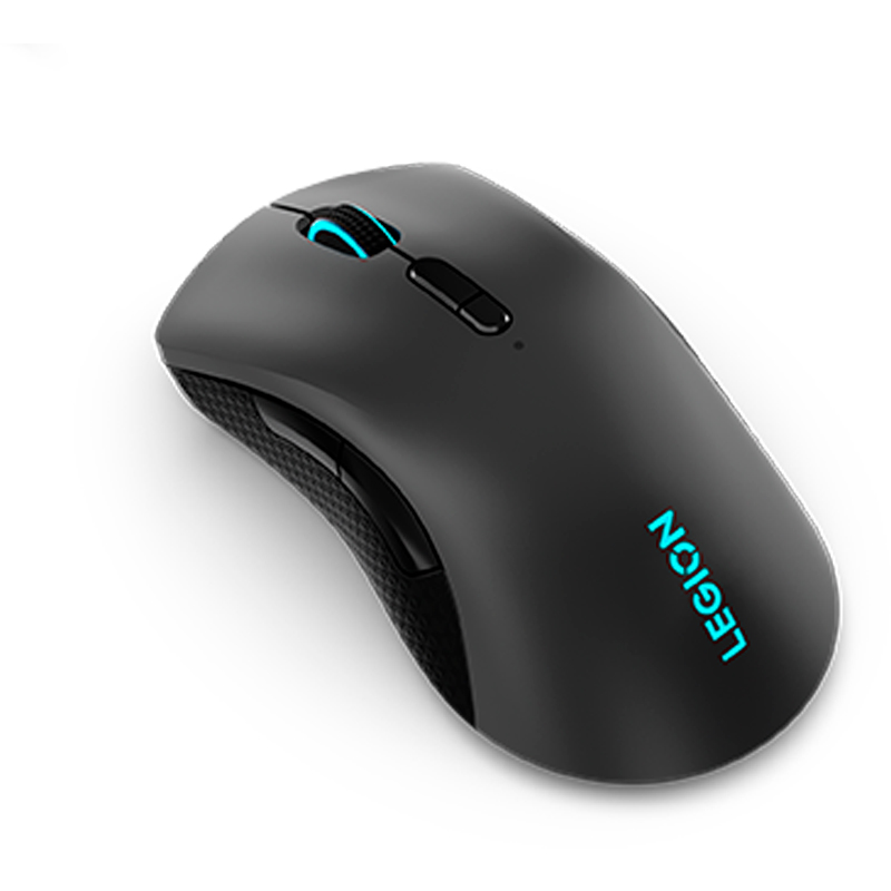 Mouse gamer inalambrico Lenovo M600 Legion, BT5.0/2.4GHz/USB 2.0/hasta 16000 DPI/RGB/Negro, miniatura 2