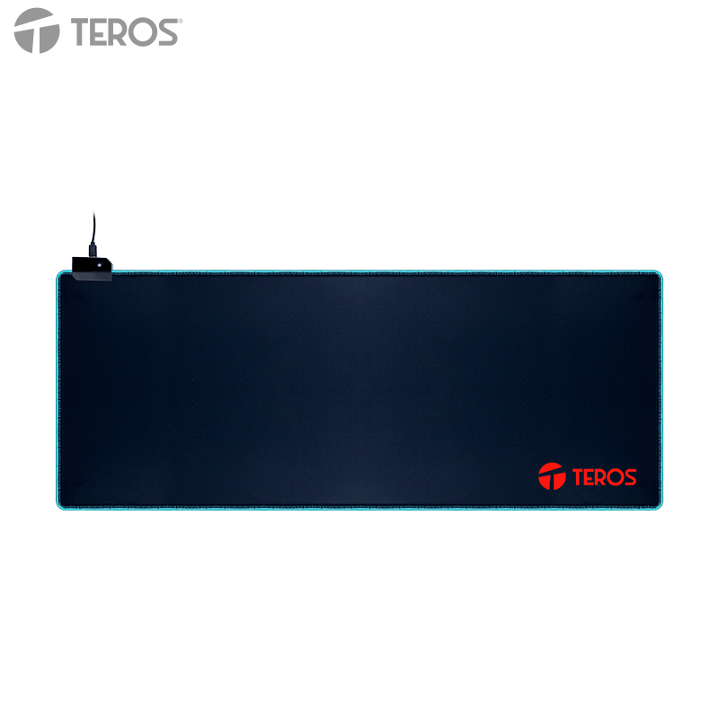 Mousepad gamer TEROS TE-3020G, diseño impreso e iluminación RGB, miniatura 2