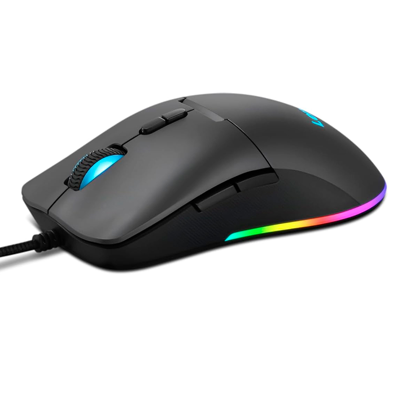 Mouse Lenovo M210 RGB Gaming, Interfaz USB, Sensor Optico PAW3333 de hasta 8000 DPI, miniatura 1