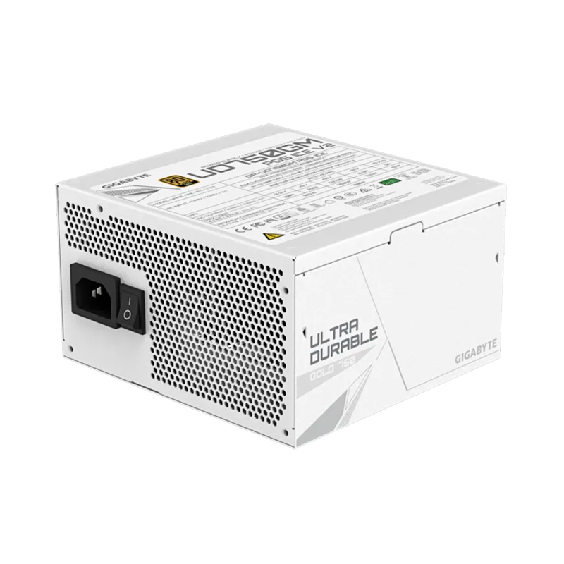 Fuente de alimentación GIGABYTE UD750GM PG5 V2 ICE 750W, 80 PLUS Gold, Formato ATX., miniatura 3