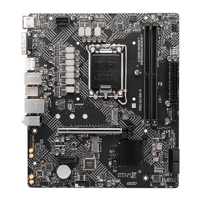 Motherboard MSI PRO H610M-G,Chipset Intel H610, LGA1700, mATX, miniatura 2