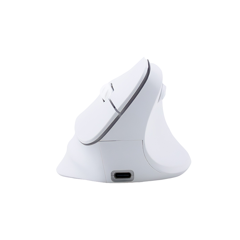 Mouse inalámbrico TEROS TE-1236S, RGB, Blanco, 6 botones con rueda, miniatura 2
