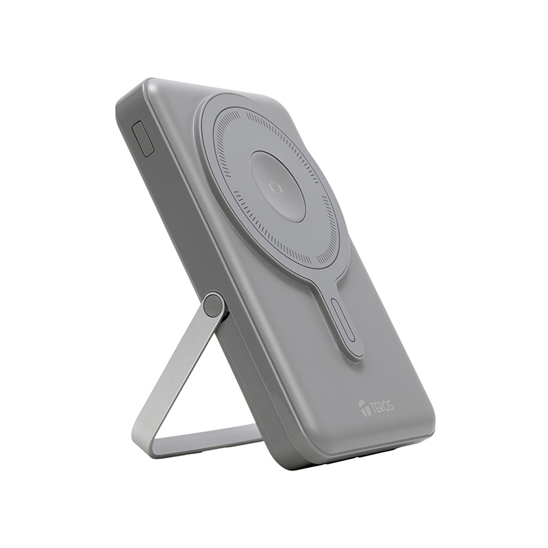 Powerbank TEROS TE-7060GY, 10000 mAh, (38.5 Wh), miniatura 2