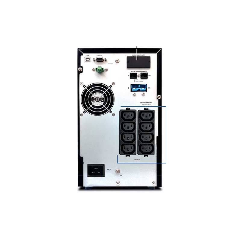 UPS CDP UPO11-2i(AX), On-Line, 2000VA, 2000W, 220VAC, 8 salidas IEC-C13/14., miniatura 1