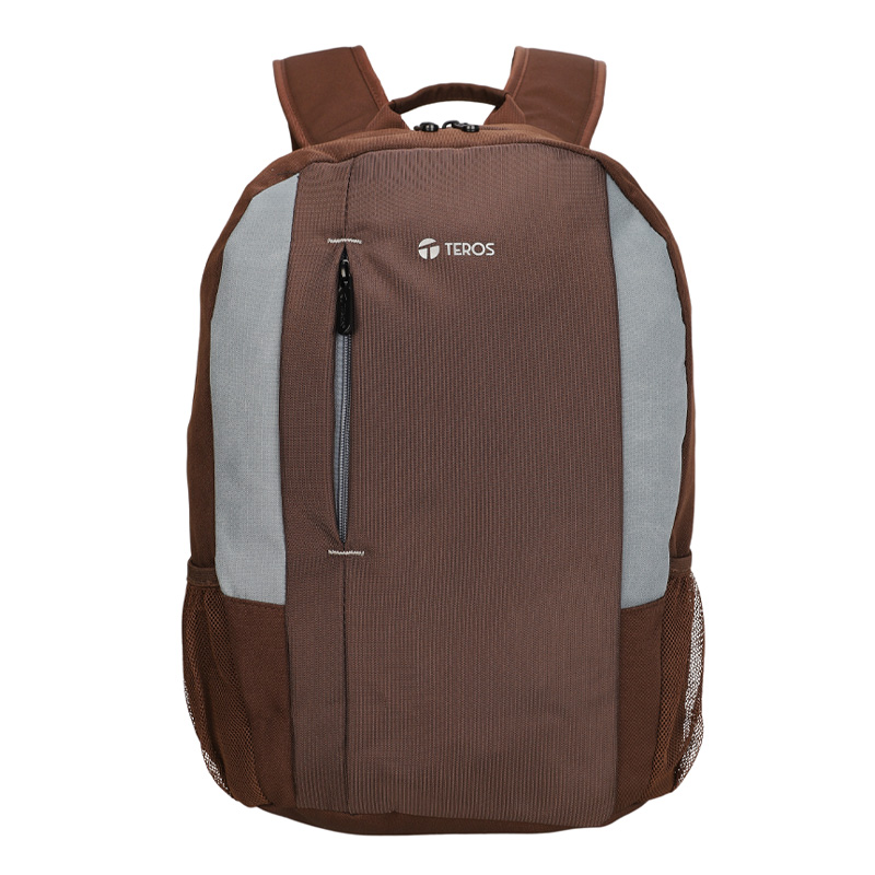 Mochila TEROS TE-9040BR, para laptops de hasta 15.6, Marrón, miniatura 1
