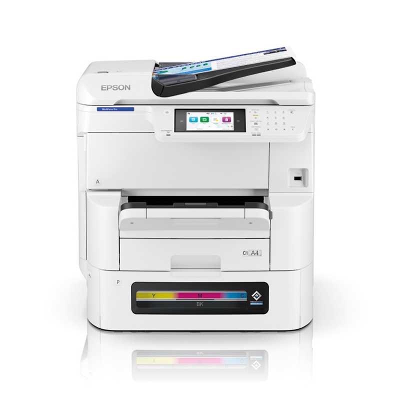 Multifuncional de tinta Epson WorkForce Pro EM-C8100, Imprime/Escanea/Copia/Fax/LAN/WiFi, miniatura 1