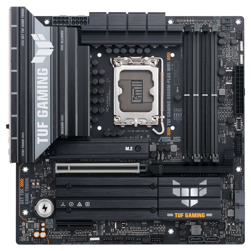 Motherboard ASUS TUF GAMING B860M-PLUS WIFI, Chipset Intel B860, LGA 1851, HDMI, DP, mATX, miniatura 3