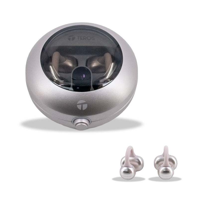 Audífonos inalámbricos TEROS TE-80712RS, BT 5.4, USB, miniatura 3