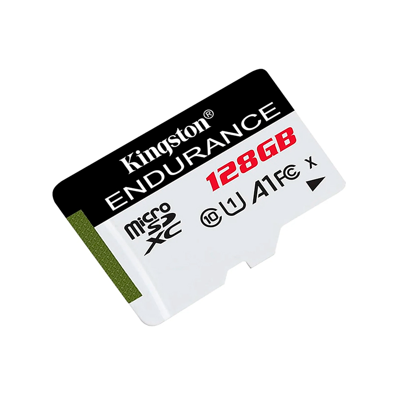 Memoria Flash microSD Kingston ENDURANCE, 128GB, Interfaz: UHS-1, U1, Class 10, A1, miniatura 1