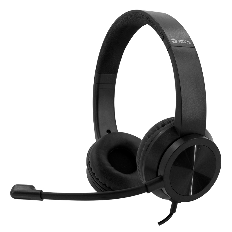 Audífono alámbrico TEROS TE-8037N, USB, miniatura 2