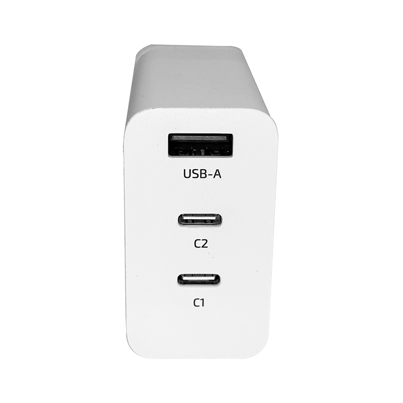 Cargador USB-A USB-C TEROS TE-70207W, GaN, PD 65W, blanco, miniatura 3
