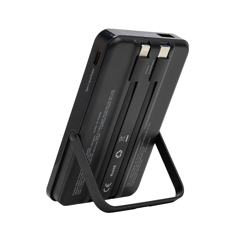 Powerbank TEROS TE-7060N, 10000 mAh, (38.5 Wh), miniatura 2