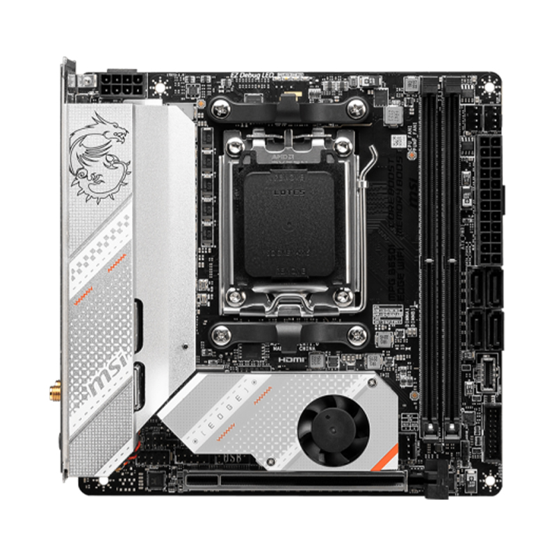 Motherboard MSI MPG B650I EDGE WIFI, Chipset AMD B650, Socket AMD AM5, mini-ITX, miniatura 2