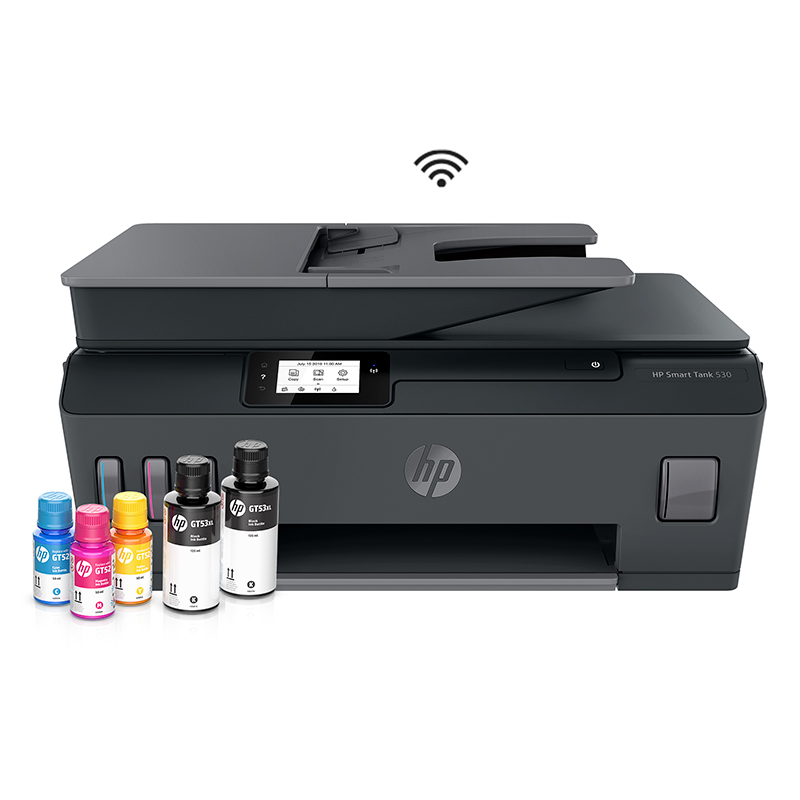 Impresora All-in-one de tinta HP Smart Tank 530, Imprime/Escanea/Copia/Wi-Fi/BT/USB 2.0, miniatura 2