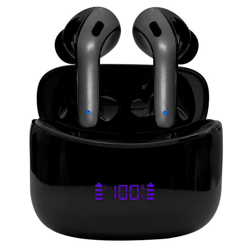 Audífonos TWS TEROS TE-8074N, BT 5.3, USB, Pantalla digital, miniatura 1