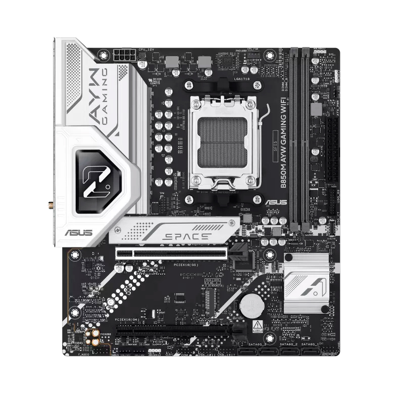 Motherboard ASUS B850M AYW GAMING WIFI, Chipset AMD B850, Socket AMD AM5, mATX, miniatura 2