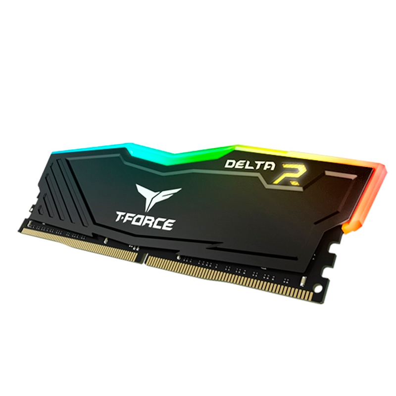 Memoria TEAMGROUP DELTA RGB DDR4, 8GB DDR4-3200MHz PC4-25600, CL16, 1.35V (1x8GB), miniatura 1