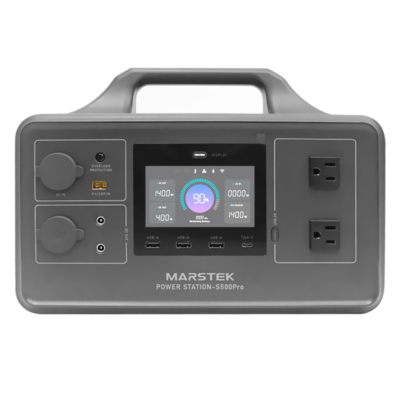 estación de energía portátil expandible marstek saturn pro series s500pro, miniatura 3